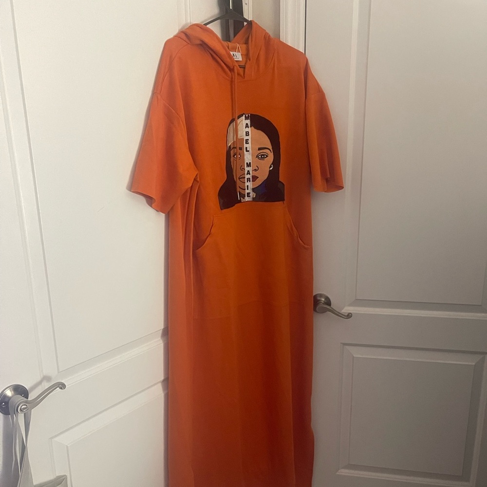Mabel Marie maxi short sleeves dress